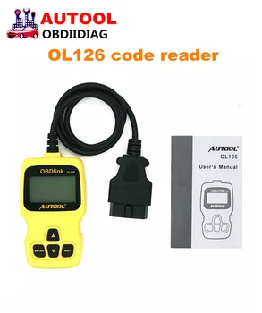 

AUTOOL OL126 code reader diagnosis tool better Than AUTEL al319 cheaper than creader vi