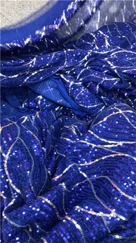 

Latest French Nigerian Laces Fabric Elastic High Quality Tulle African Laces Fabric Wedding African French Tulle Lace Blue green