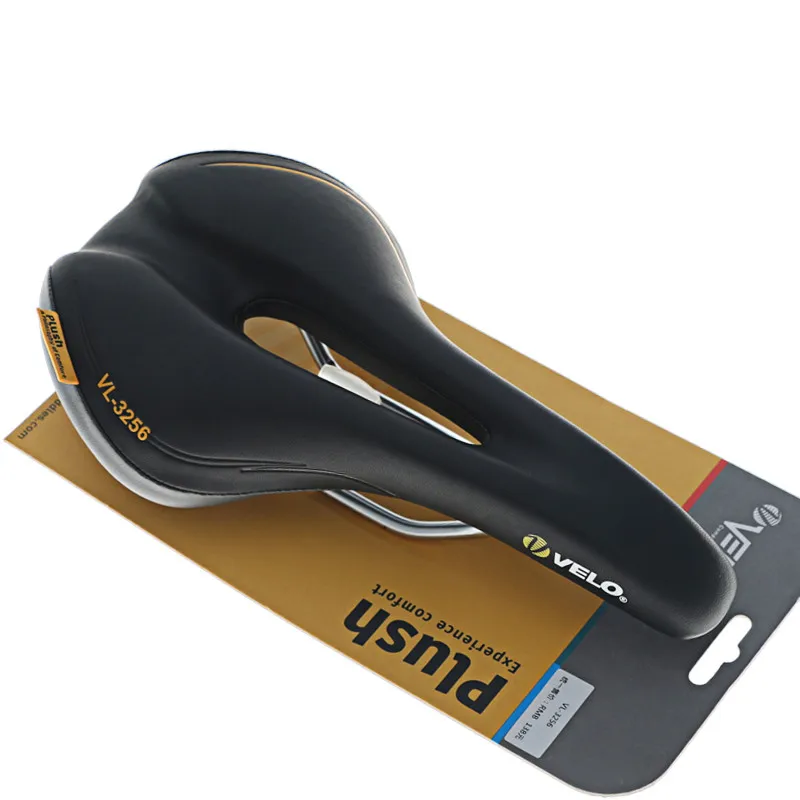 SELLA VELO SPORT LUCE vl3256 MTB треккинг туриста черный с Bianco NUOVO|Седло велосипеда| |
