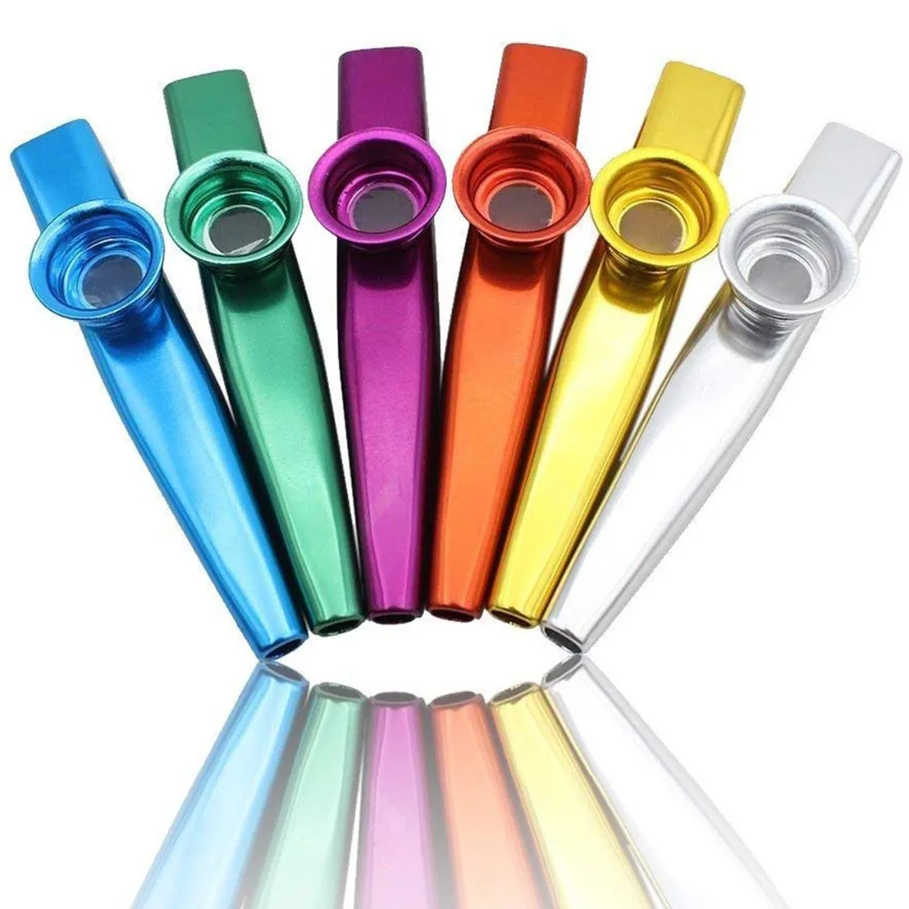 

Free Shipping Metal Kazoo Orff Musical Instruments Kid Child Gift Kindergarten Early Education Learning Song Props