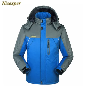

High Quality 2018 New Men Women Waterproof Windpoof Jackets Men Autumn Winter Jacket Coats Warm Thick Plus Size 9XL Hoodie