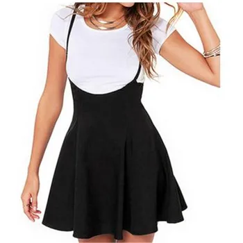 

Women's High Waist Skirts Stretch Knee Length Summer Skirt Flared Pleated Swing Plain Womens Ladies Fashion Skirts New 2019