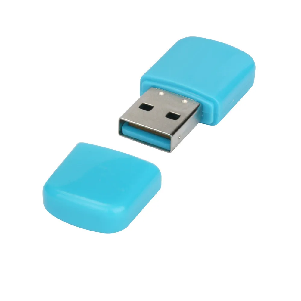 BU Ouhaobin считыватель карт памяти мини Симпатичный USB 2,0 Micro SD TF кард-ридер мини-адаптер для портативных ПК OTG легко носить с собой - Цвет: BU