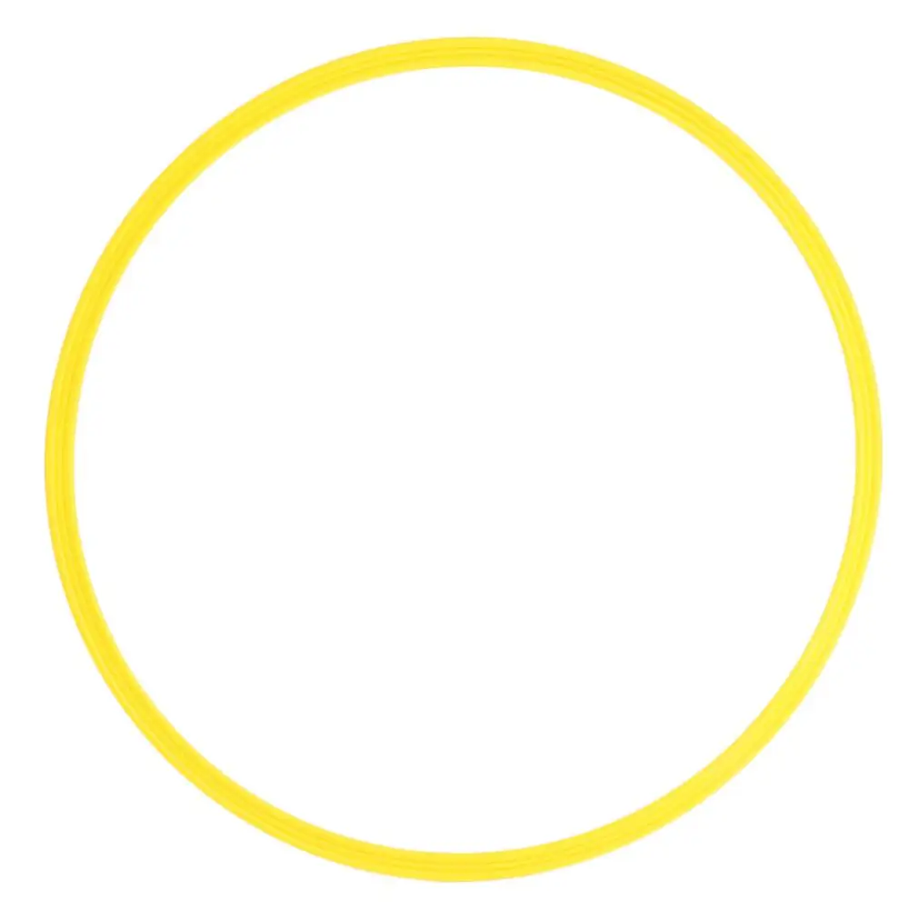 Распродажа 50 см Спортивная тренировка ловкости скоростные Кольца Футбол Баскетбол Обучение оптом - Цвет: yellow