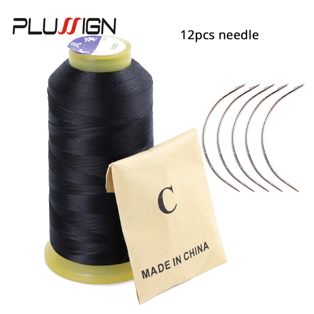 Plussign 1Pcs Hair Weave Thread For Weaving Needle Brazilian