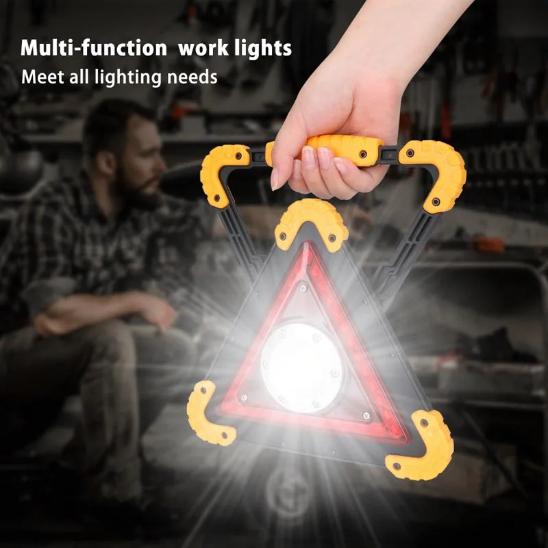 

Newest Multifunctional COB Working Light Traffic Warning Light Directional Safety Lamp
