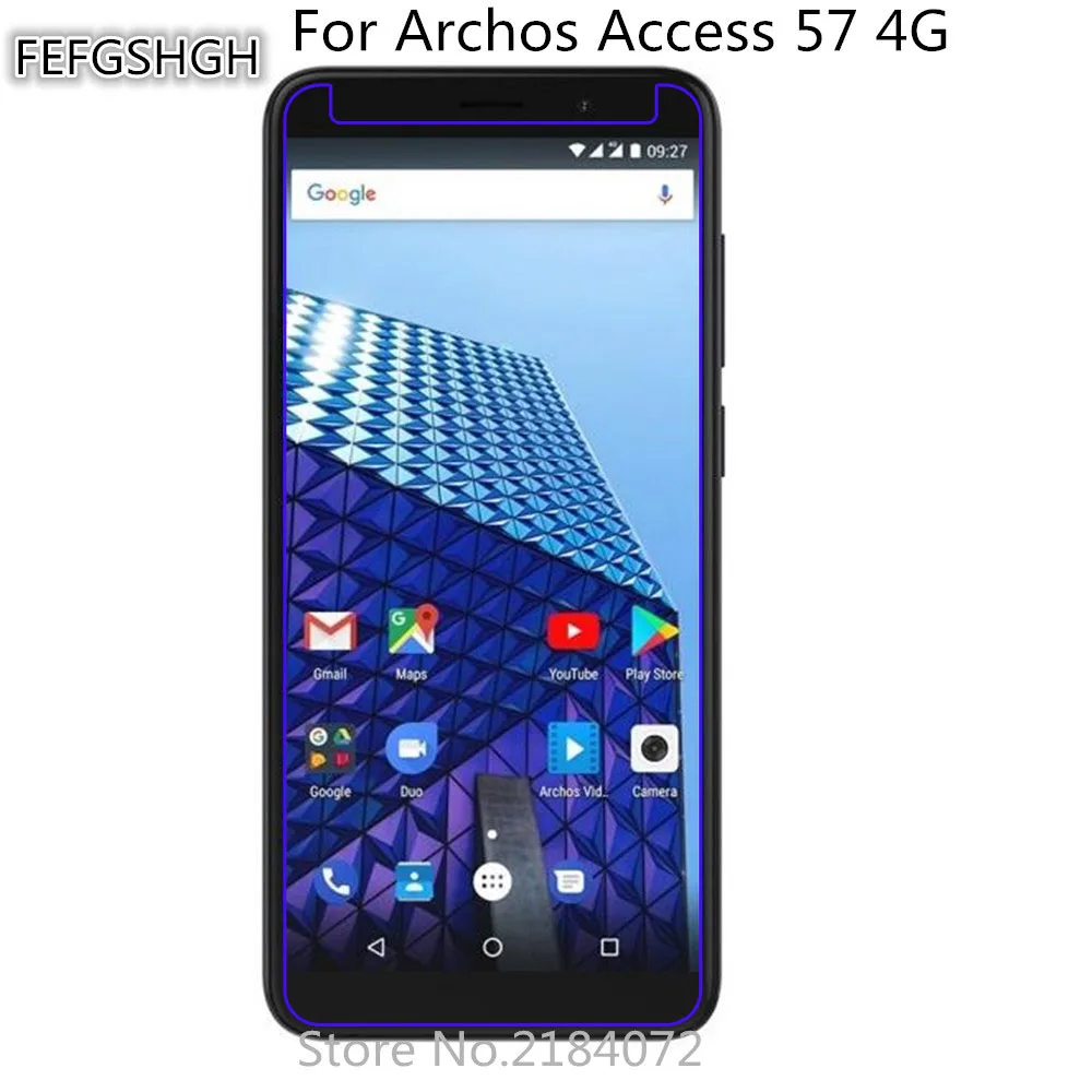 2 шт закаленное стекло для Archos доступа 57 4G Защитная пленка протектор экрана взрывозащищенный для Archos доступа 57 4G