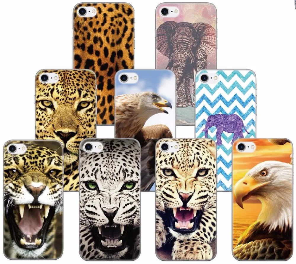 

Clear Soft Silicon TPU Fundas Leopard Eagle Phone Case For BQ Aquaris M4.5 E4 C X X2 Pro U U2 Lite VS V Plus E4.5 Cover Coque