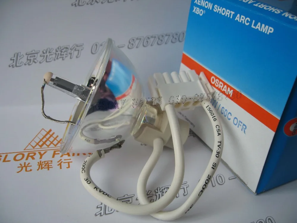 

OSRAM XBO R 300W/60C OFR,300W xenon short arc lamp,Aesculap AXEL 300 light source AXel300,OP933 ZEISS endoscope bulb