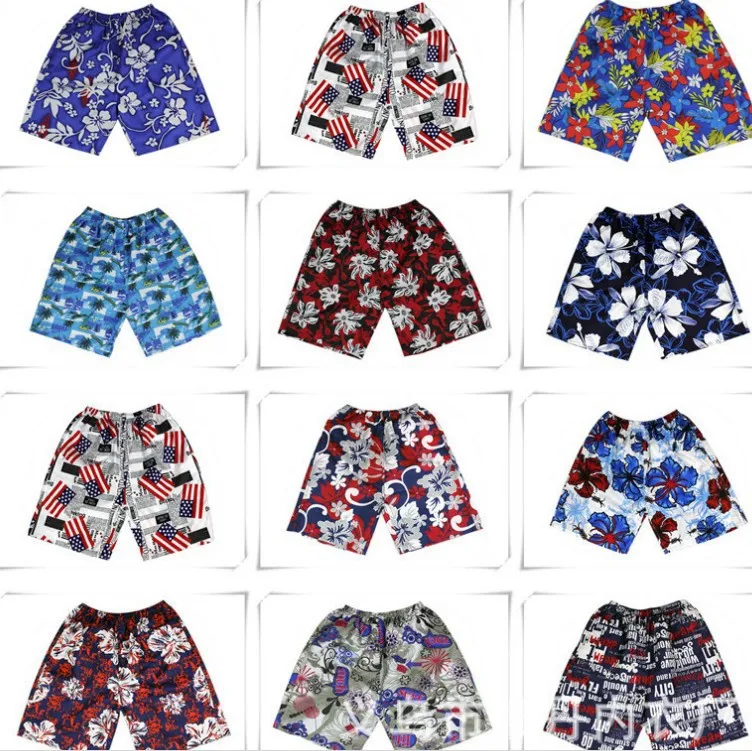 best quality Hawaii Korean men fifth of men's shorts beach pants casual shorts 20pcsin Board