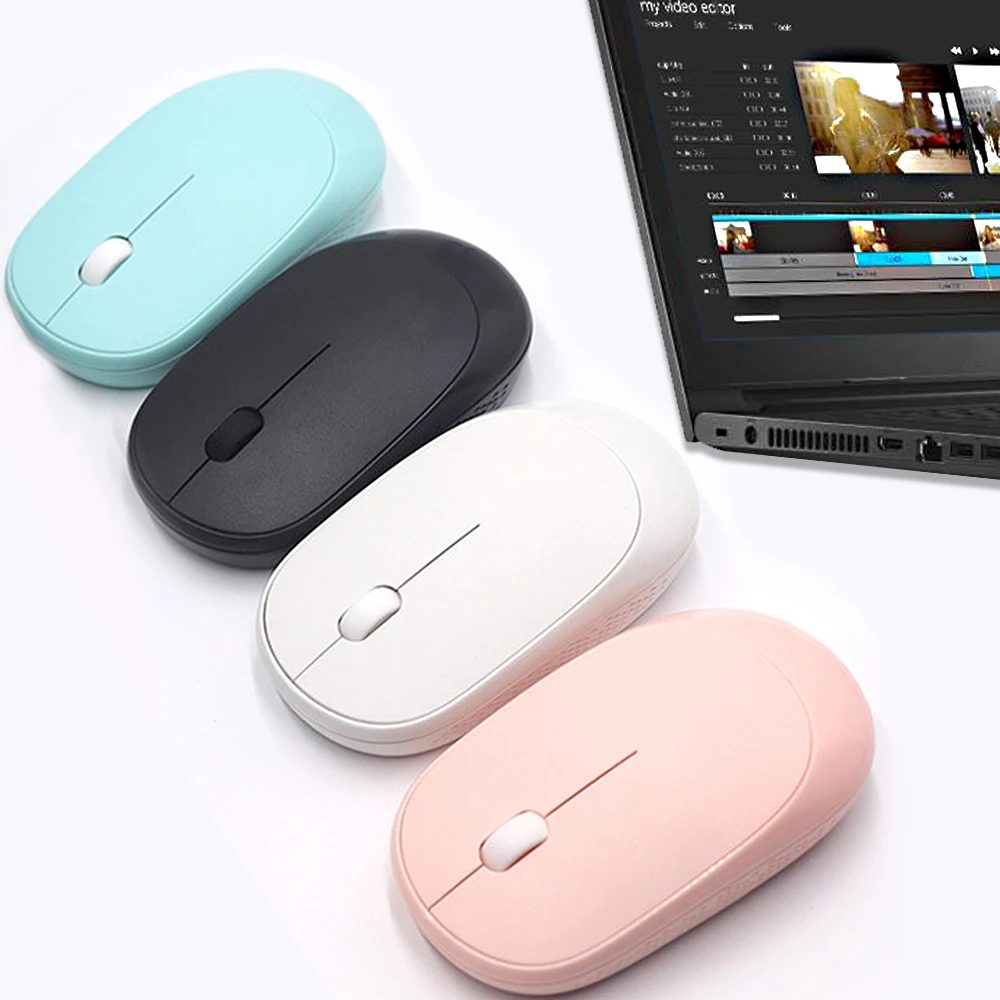 

Fbyeg Gaming Mouse Wireless with USB ReceiverErgonomic Optical Thin Mini Optical for Laptop PC notebook Game mice