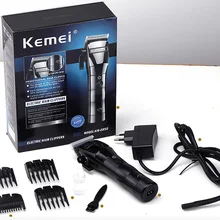 Профессиональная машинка для стрижки волос Триммер перезаряжаемый литиевый аккумулятор бесцветная машинка для стрижки волос