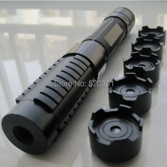 

High power military Flashlight 100W 100000M 450nm Blue laser pointer Burning match candle lit cigarette wicked lazer torch+5 cap