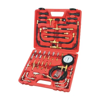 

Universal Automotive TU-443 Deluxe Manometer Fuel Pressure Gauge Engine Testing Kit Fuel Injection Pump Tester 0-140 psi