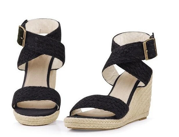 chaussure talon paille