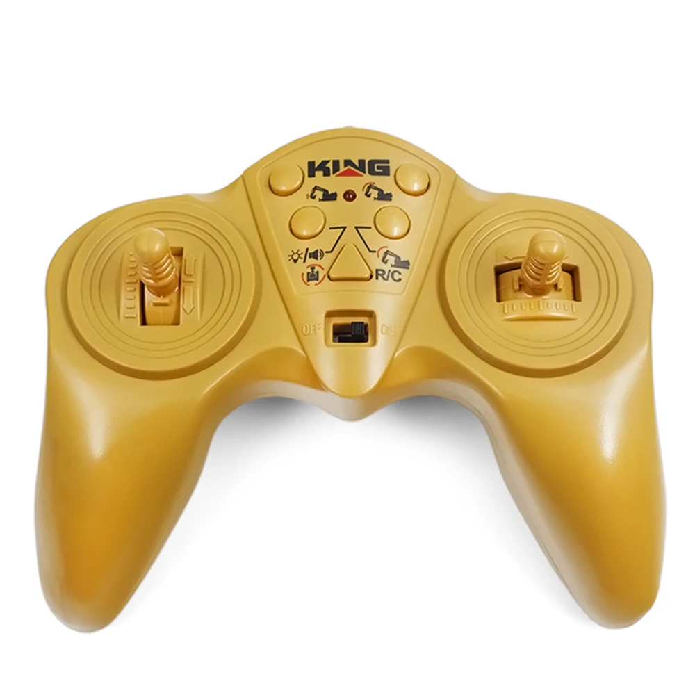 HUINA TOYS RC экскаватор из сплава 11CH механический звук/вращение на 680