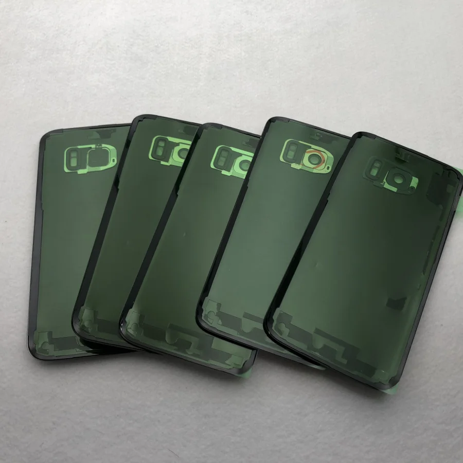 Задняя крышка из стекла батареи для Samsung Galaxy S7 G930 G930F G930FD Крышка корпуса задней