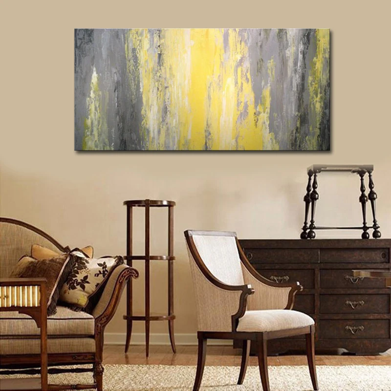 

Modular Pictures Fashion Poster Simple Abstract Oil Painting on Canvas Wall Art Modern Colorful Artwork for Living Room Unframed