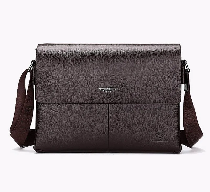 

new business men messenger bags pu leather men's travel bags Cover Men's Crossbody Bags Men Briefcases shoulder bags LJ-462