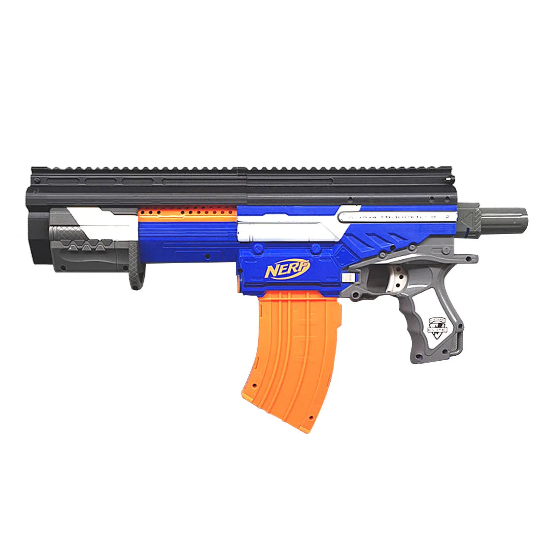 

Maliang 3D Printing Modified Simplicity Version Front Tube for Nerf N-Strike Exclusive Elite Alpha Trooper CS-12 - Black