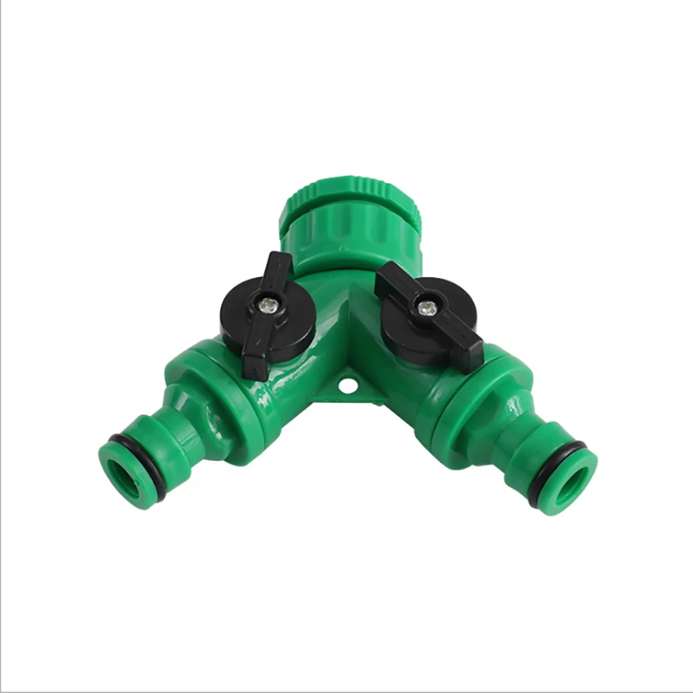 Трубный делитель для садовых шлангов быстроразъемные разъемы 2 сторонний