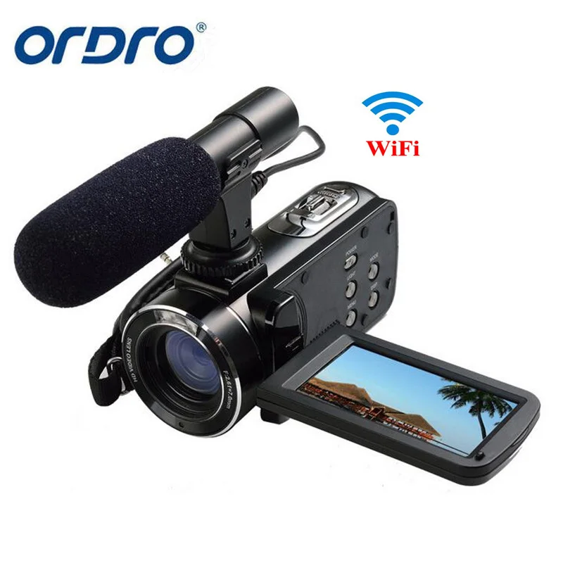 Ordro Z20 3 &quotСенсорный экран цифровой Камера Full HD 1080 P 24MP 16X зум видеокамера с