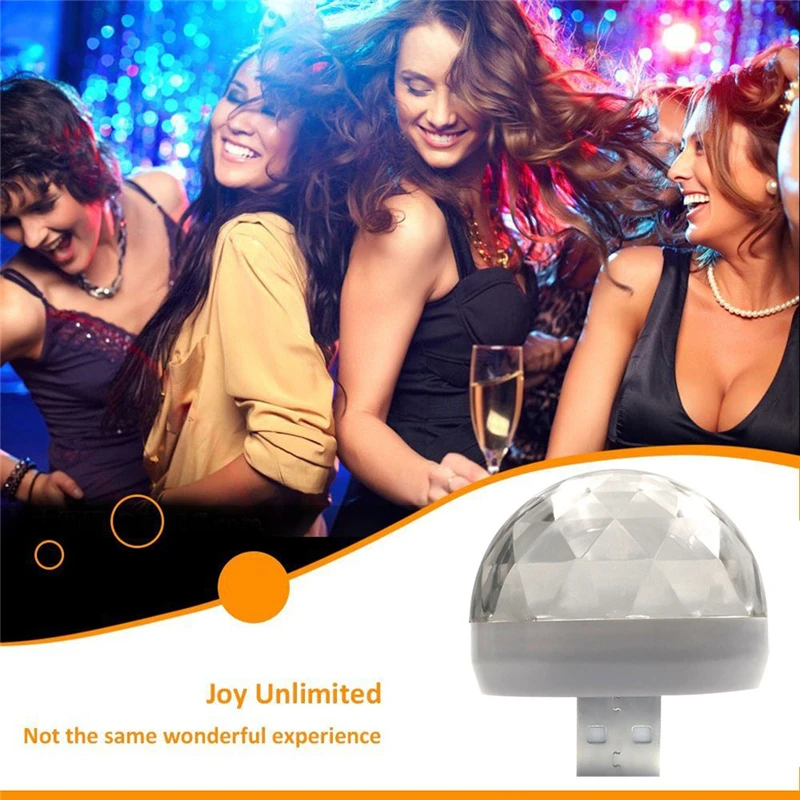  USB Mini LED Night Light Color Changed by Sound Music Magic Lights LED Mushroom led NIGHT LAMP led lamp 40JA0404