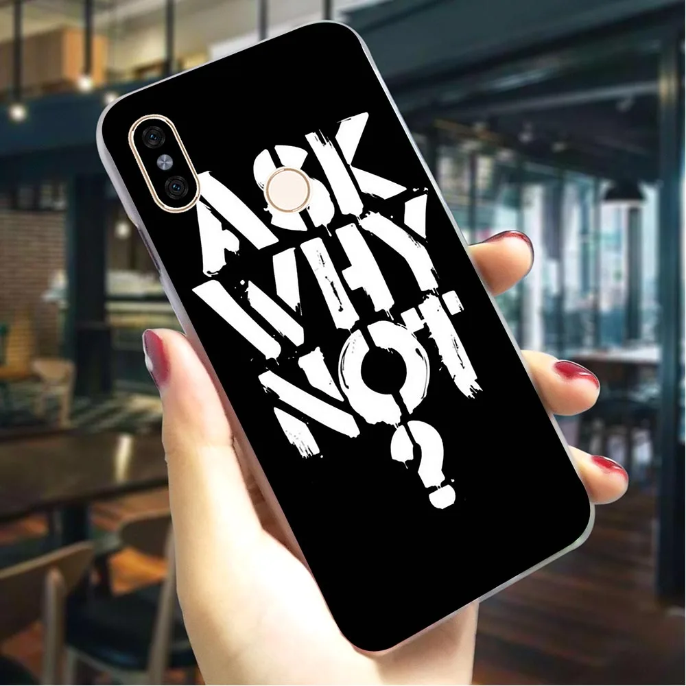 

Plastic Phone Cover for Xiaomi Redmi 5A Why Not Case for Redmi 6 Covers 4X 4A 5 Plus 5A Prime 6A Note 5 Pro