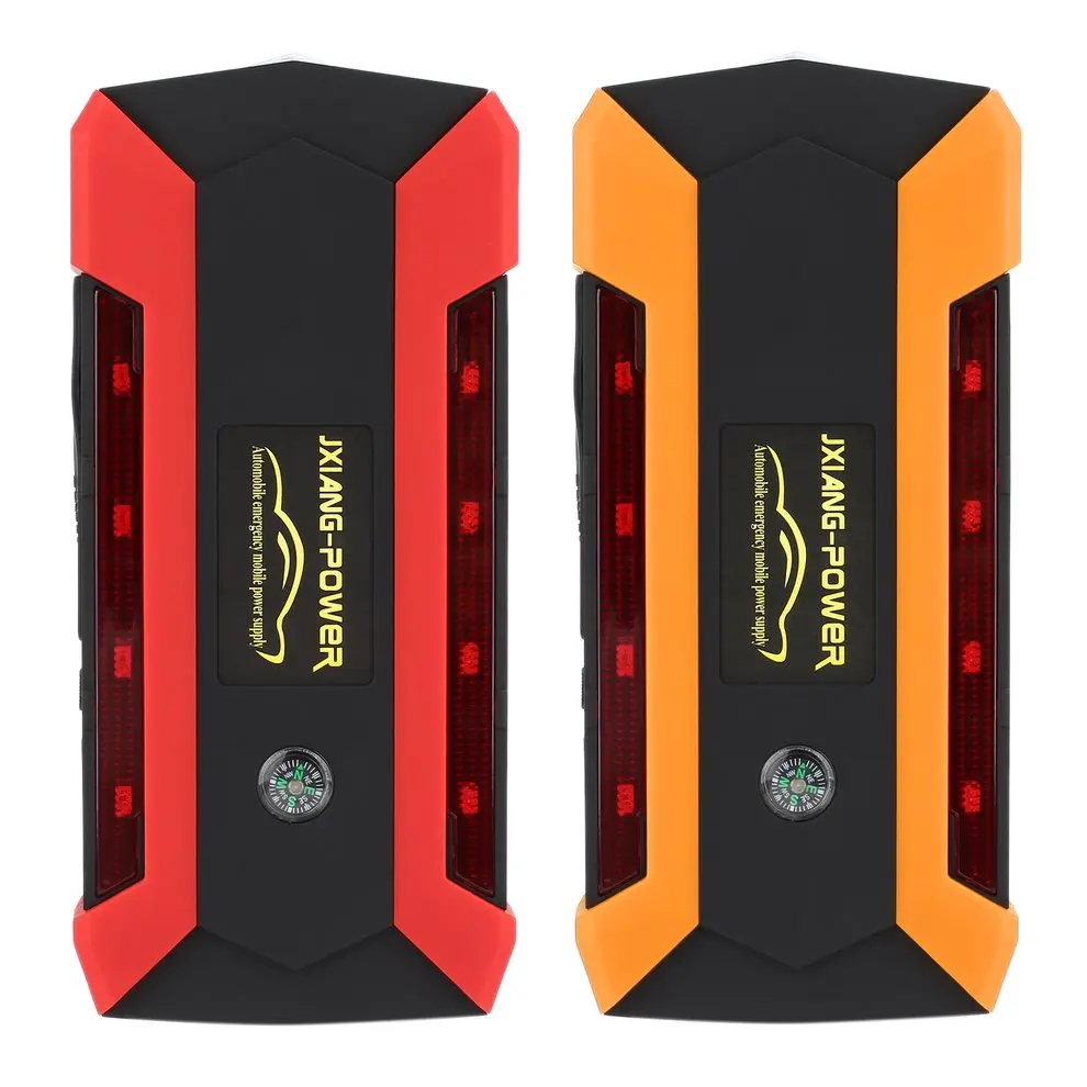 

12V 600A Portable 4USB Car Jump Starter Power Bank Tool Kit Booster Charger Battery Auto Emergency LED Light