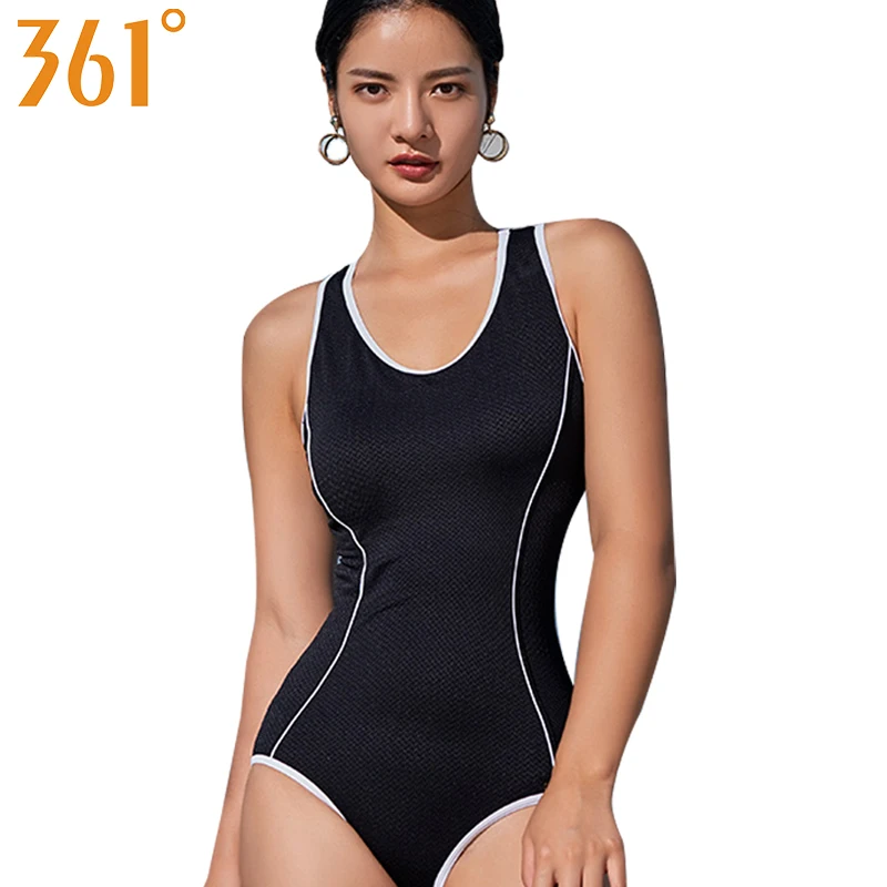 

361 Swimming Suit Women One Piece Indoor Swimsuit Black Bikini Backless Bathing Suits 2018 Women Sports Swimwear Sexy Monokini