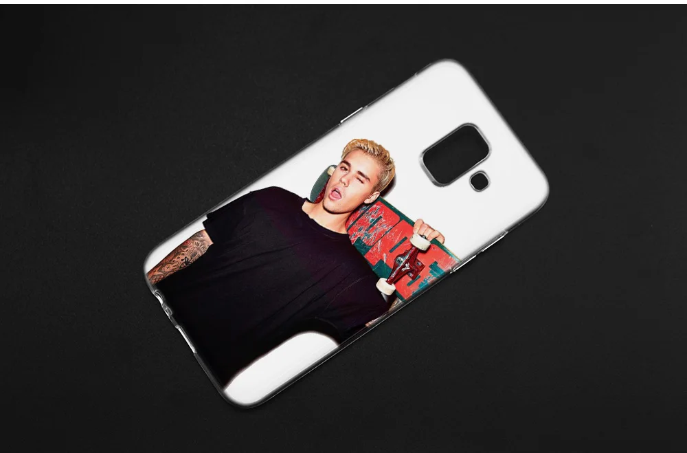 KMUYSL Justin Bieber daddy TPU Silicon Clear Soft Case Cover Shell for Samsung Galaxy A6 A8 Plus J6 J4 J8 2018