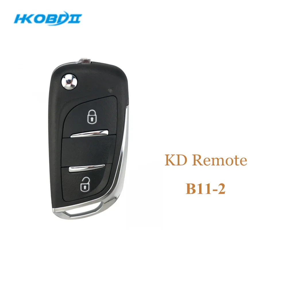 HKOBDII KEYDIY KD B11-2 серии B пульты 2 кнопки для KD900/MINI KD/URG200 Ключевые программист серии B пульты