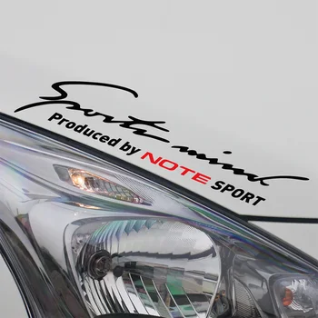 

Customization NOTE Car Covers Car Stickers Decal Car Styling For Nissan NOTE car accessories