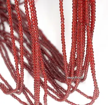 

2mm Cerise Ruby Agate Gemstone Grade A Round 2mm Loose Beads 16 inch Full Strand (90113635-107 - 2mm C)