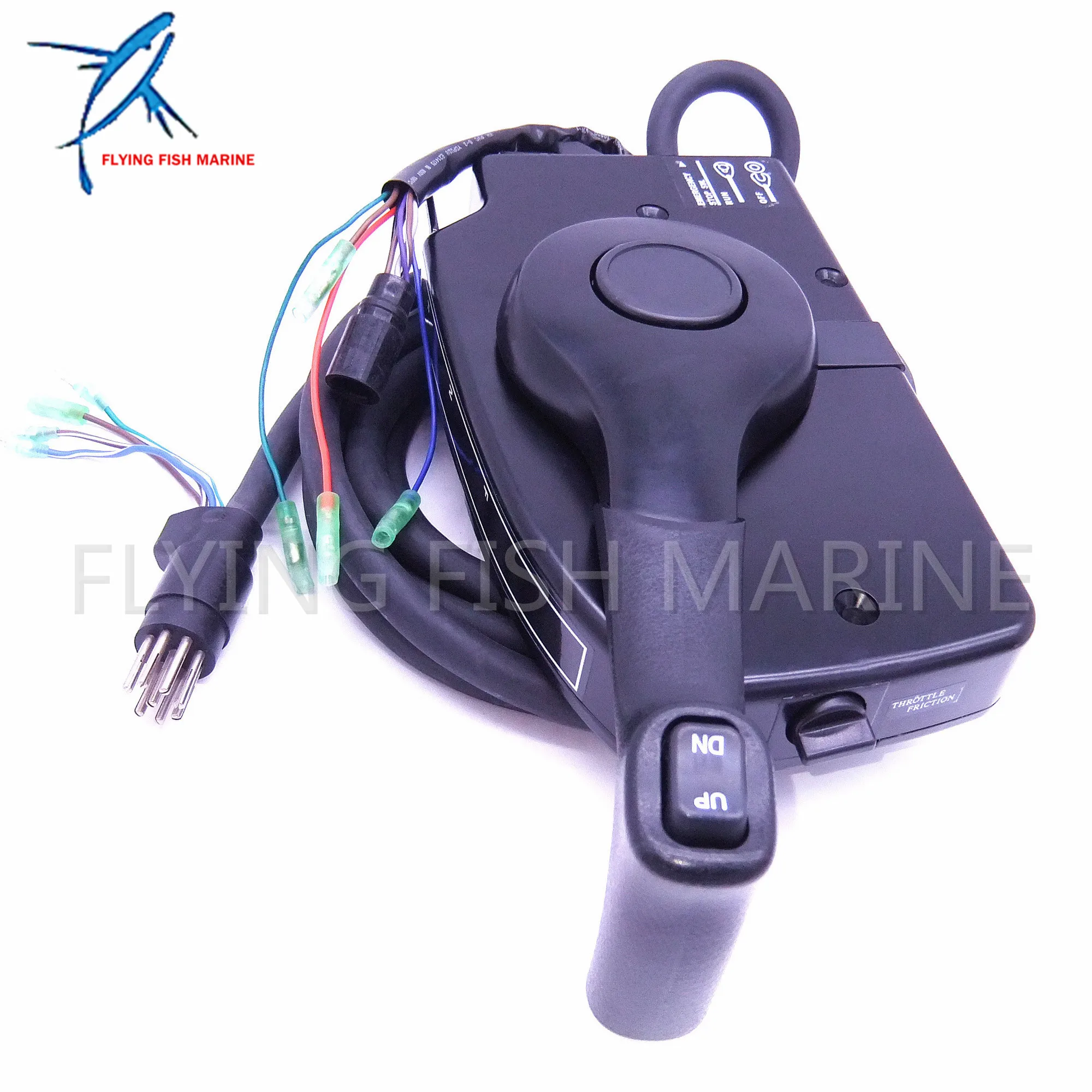 881170A15 Boat Motor Side Mount Remote Control Box With 8 Pin for