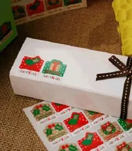 80PCS font b Christmas b font Theme children sticker Sealing sticker DIY font b Gifts b