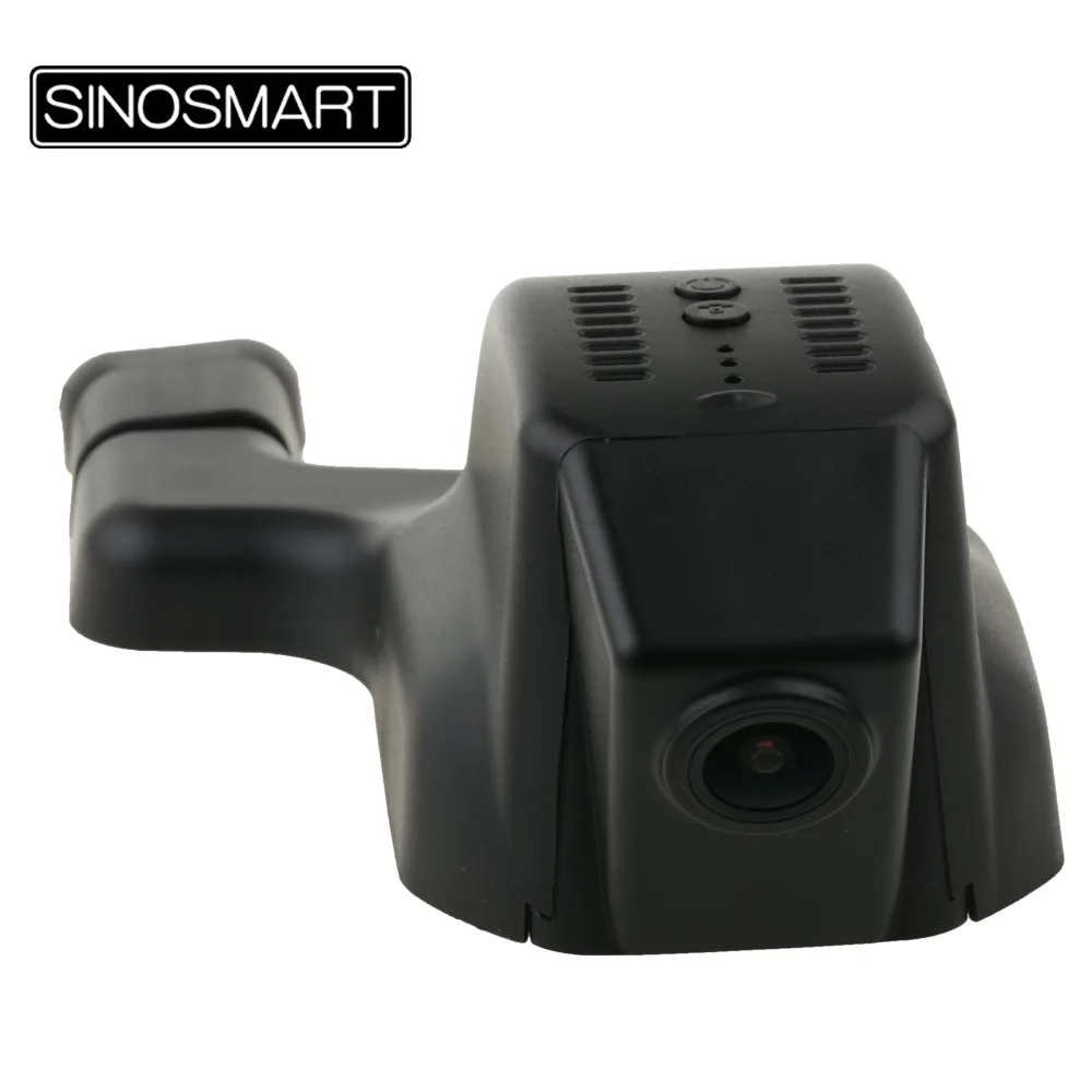 SINOSMART Novatek 96672 автомобильный Wifi DVR камера для Renault Kadjar Nissan Murano управление от