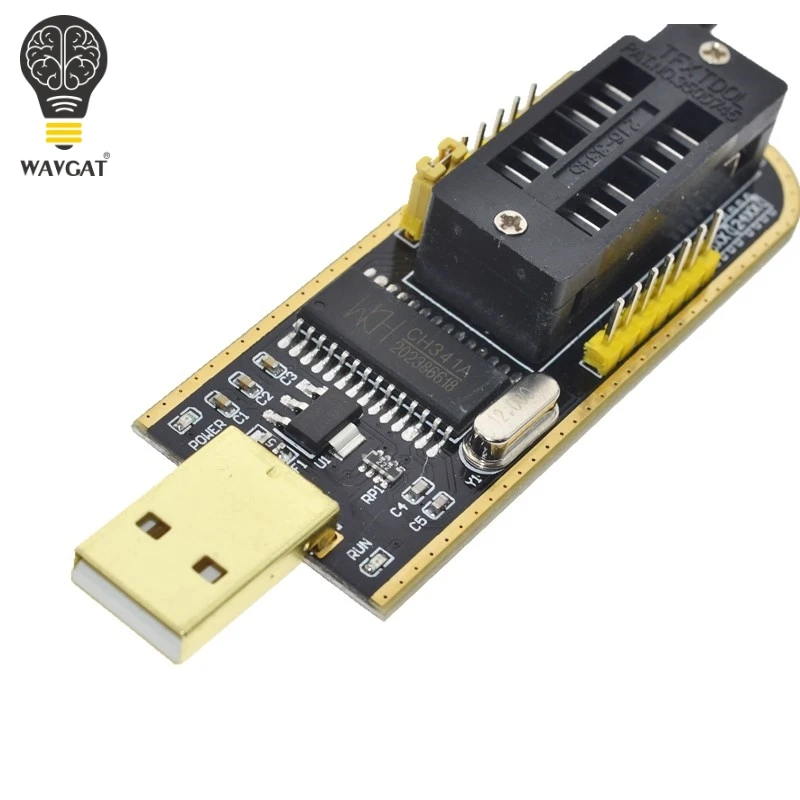 CH341A 24 25 серия EEPROM флэш-память биос USB программатор с программным обеспечением и Драйвером