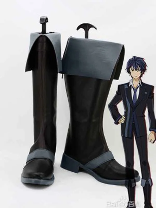 Black-Bullet-Rentaro-Satomi-Black-Grey-Cosplay-Boots-1409295576.image.300x400
