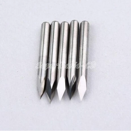 

10x 40 Degree Hi Quality Carbide Steel CNC Router Pyramid engraving Bits 0.1mm (3J3x4001x10)