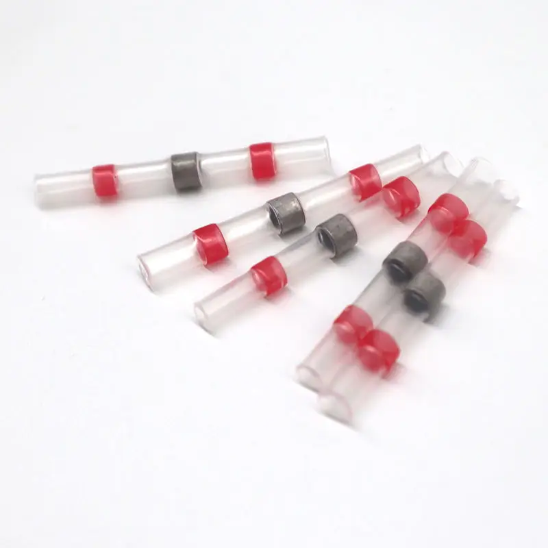 

5pcs/lot 26-10AWG Heat Shrink Butt Connectors Solder Sleeve Terminal Assorted Waterproof Wire Connection Electronic Kits