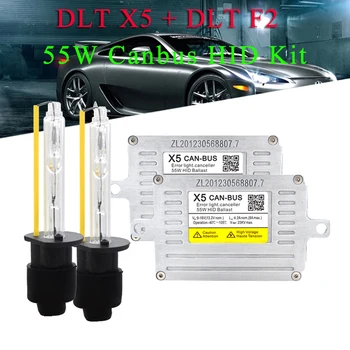 

SKYJOYCE 55W DLT Canbus Xenon Kit DLT 55W Canbus Ballast 5500K Fast Bright Xenon Bulb H1 H7 H11 D2H 55W Car headlight Xenon Kit