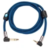 Audio Cable Angled 3.5 mm Mini Jack to 6.35 mm 1/4“ TRS Jack Headphone PC Mobile Mixer Console Interconnect Cable 1M 2M 3M 5M 8M ► Photo 3/4