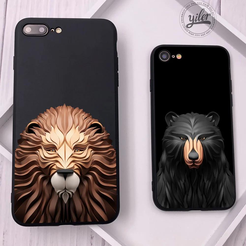 Coque Witch Hunter чехол для чехла iPhone 5S для iPhone XS Max чехол лиса Лев 3D чехол для Funda iPhone 7 чехол X SE 5 6 XS XR Coque