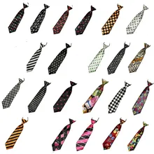 1 шт., мужские галстуки в клетку с 3D принтом, модные школьные галстуки для мальчиков, для детей, для малышей, для мужчин, для свадьбы, эластичные Галстуки, разные цвета