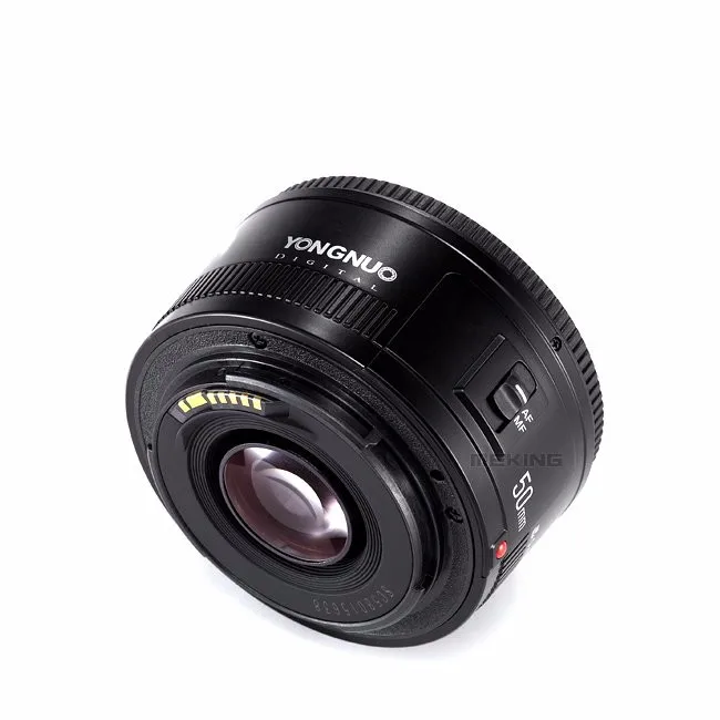 YONGNUO YN50mm объектив с фиксированным фокусом EF 50 мм F1.8 AF/объектив MF с большой апертурой Автофокус Объектив для Canon 700D 750D 800D 5D Mark IV DSLR