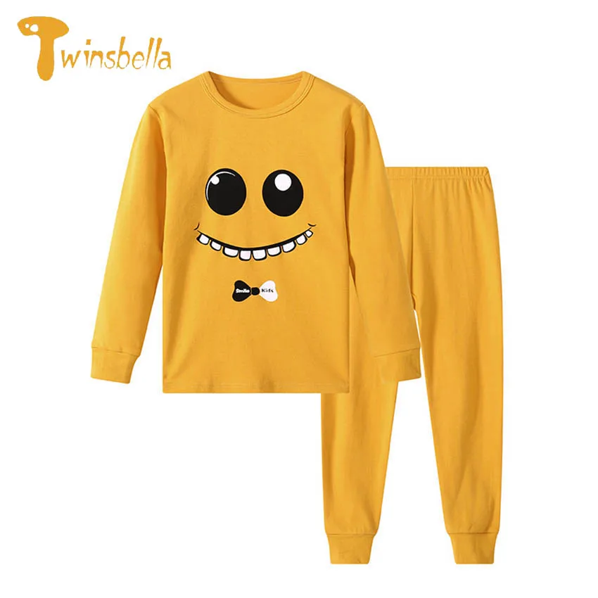 Boys Girls Clothes Sets 2018 Kids Autumn Pajamas Sets Children