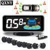 Capteur de stationnement Parktronic 8 capteurs voiture Automobile Radar de recul électronique détecteur automatique Kit d'assistance de support sonnerie vocale ► Photo 1/6