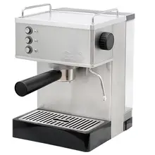 Нержавеющая сталь полуавтоматическая итальянская Стиль 19 бар Капучино Эспрессо Кофе чайник для дома и офиса кофемашина 220 V/110 V