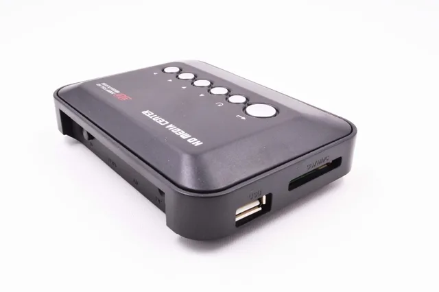 REDAMIGO Mini Full HD1080p H.264 MKV HDD HDMI Media Player Center with HDMI/AV/VGA/ USB/SD/MMC with Remote controller HDDK3